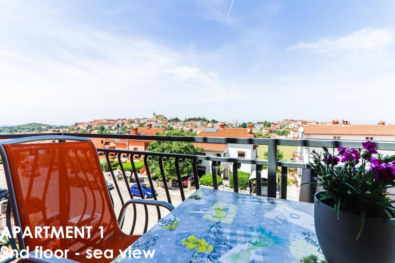 Beautiful Sea View Apartments - Niko Ceko Vrsar Exterior foto
