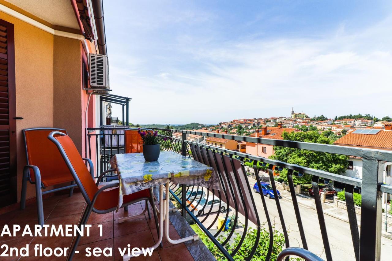 Beautiful Sea View Apartments - Niko Ceko Vrsar Exterior foto